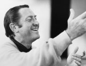 “Remember, the most important thing about the Bach Chorales is how beautiful they are. Study them and try to find out what makes them beautiful.” —Leon Kirchner | Kirchner in 1967. Photo by J. M. Snyder.